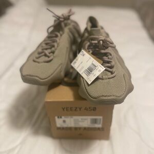 Adidas Yeezy 450 Sneakers (Stone Flax)